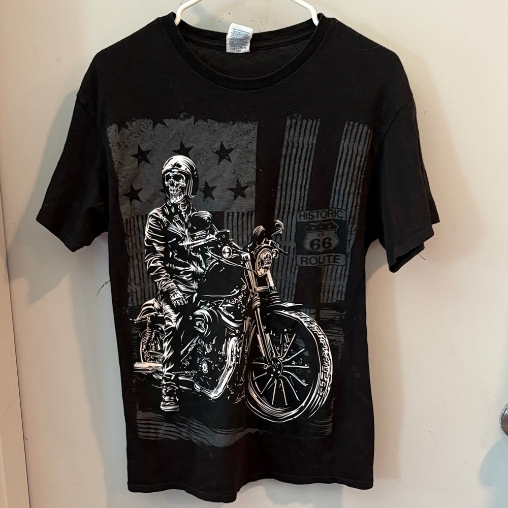 Delta Black Route 66 Graphic Tee